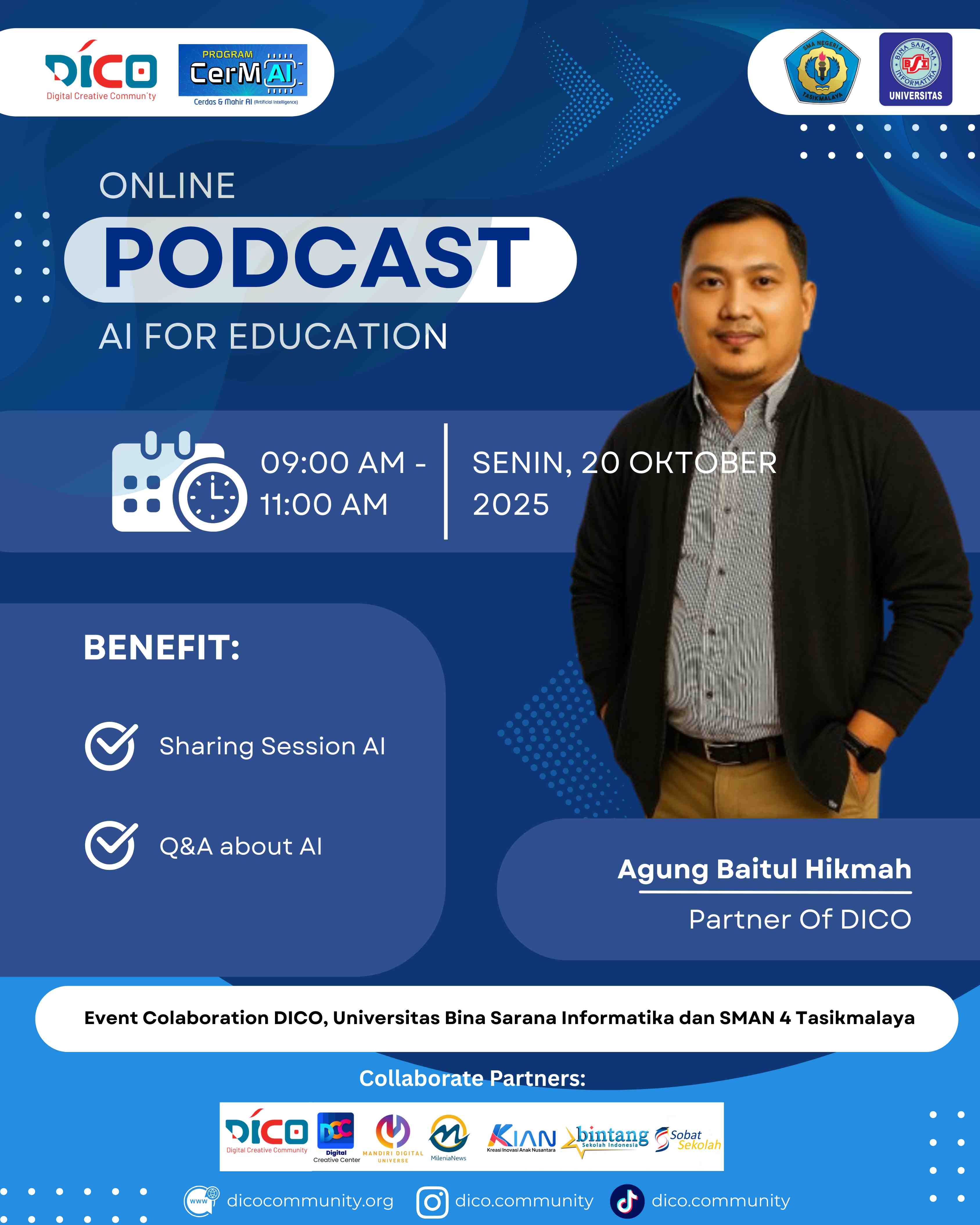 Online Podcast AI For Education