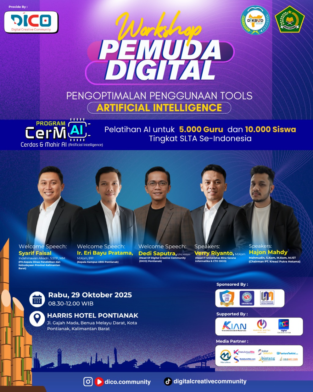 WORKSHOP PEMUDA DIGITAL PONTIANAK