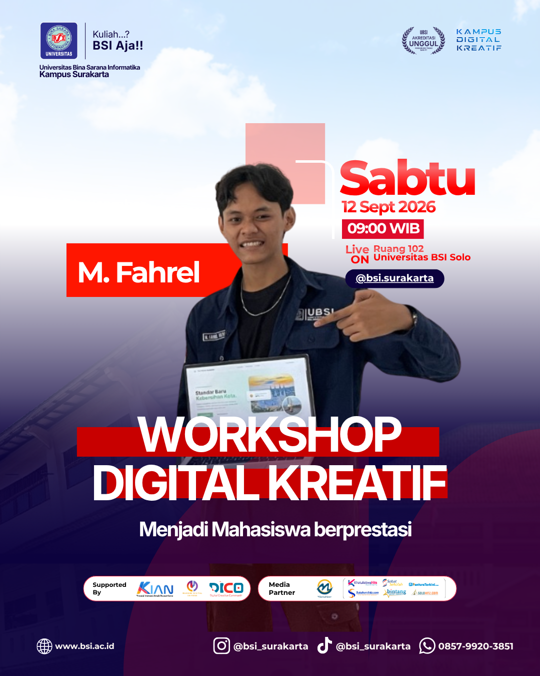 Workshop Digital Kreatif UBSI Solo