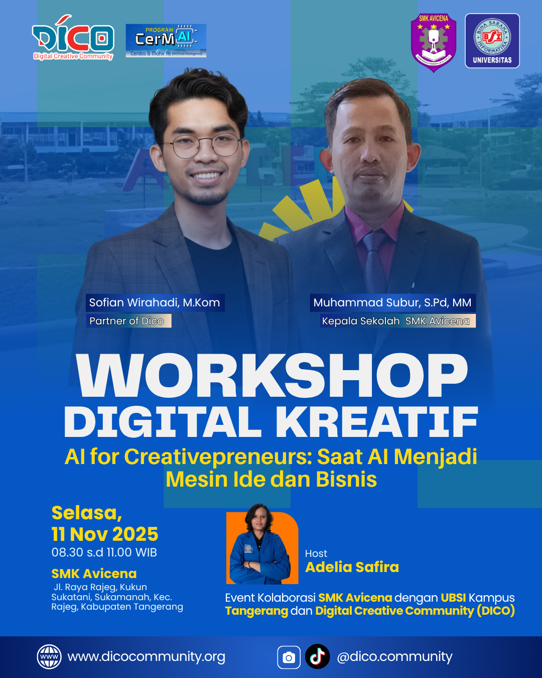 Workshop Digital Kreatif SMK Avicena