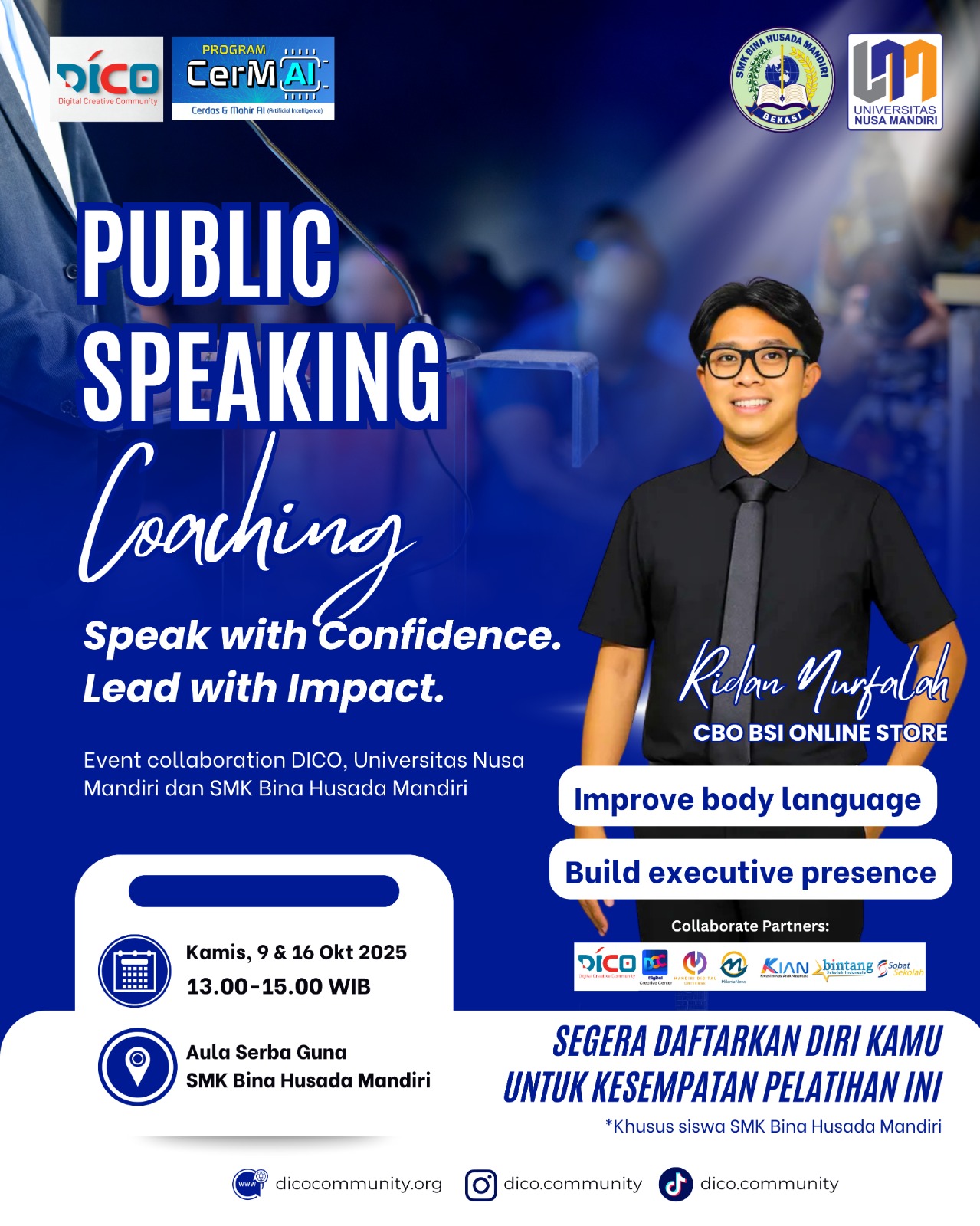 Public Speaking Coaching